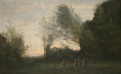 The Dance of the Nymphs by Jean Baptiste Camille Corot